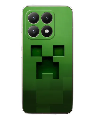 Чехол для Xiaomi 15T с картинкой «Крипер микро-дизайн»