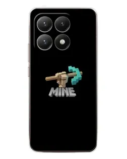 Чехол для Xiaomi 15T с картинкой «Алмазная кирка»