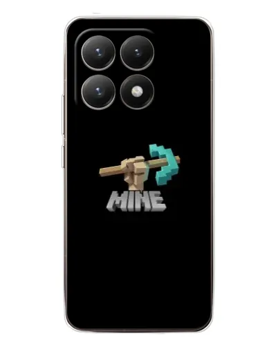 Чехол для Xiaomi 15T с картинкой «Алмазная кирка»