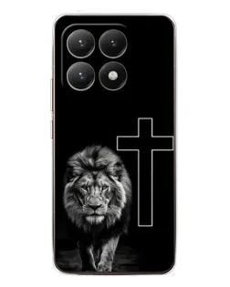 Чехол для Xiaomi 15T с картинкой «Лев и Крест» Чехол для Xiaomi 15T с картинкой «Лев и Крест»