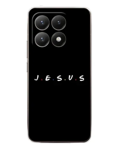 Чехол для Xiaomi 15T с картинкой «Точки веры J.E.S.U.S.»