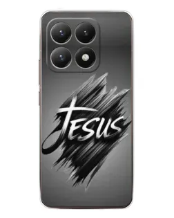 Чехол для Xiaomi 15T с картинкой «Надпись Jesus Graffiti»