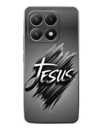 Чехол для Xiaomi 15T с картинкой «Надпись Jesus Graffiti»