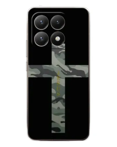Чехол для Xiaomi 15T с картинкой «Милитари Крест»