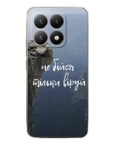 Чехол для Xiaomi 15T с картинкой «Вера над пропастью» Чехол для Xiaomi 15T с картинкой «Вера над пропастью»