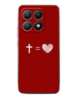 Чехол для Xiaomi 15T с картинкой «Уравнение любви» Чехол для Xiaomi 15T с картинкой «Уравнение любви»