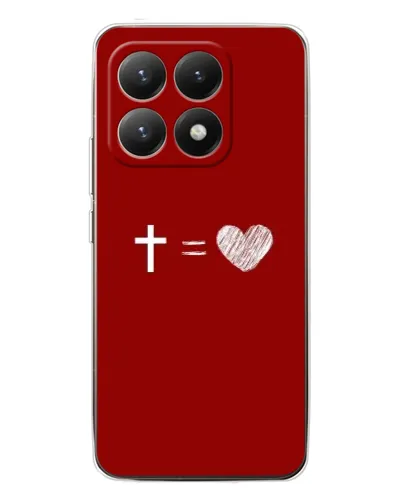 Чехол для Xiaomi 15T с картинкой «Уравнение любви» Чехол для Xiaomi 15T с картинкой «Уравнение любви»