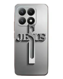 Чехол для Xiaomi 15T с картинкой «Металлический крест Jesus» Чехол для Xiaomi 15T с картинкой «Металлический крест Jesus»
