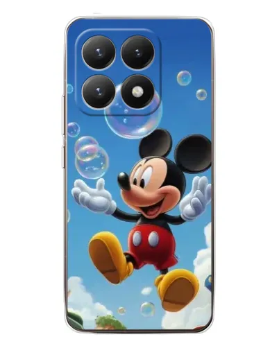 Чохол для Xiaomi 15T з картинкою «Mickey та мильні бульбашки»