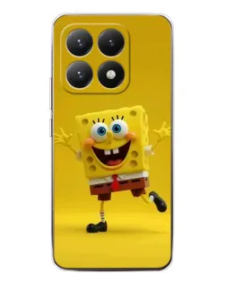 Чехол для Xiaomi 15T с картинкой «Позитивный Губка Боб»