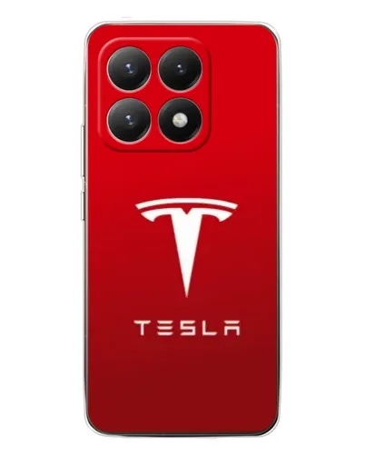 Чехол для Xiaomi 15T с картинкой «Tesla Red Classic»