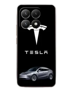 Чехол для Xiaomi 15T с картинкой «Tesla Model Y»