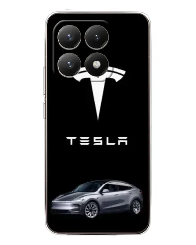 Чехол для Xiaomi 15T с картинкой «Tesla Model Y»