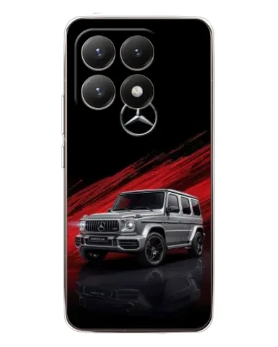 Чехол для Xiaomi 15T с картинкой «Mercedes G-Class красный» Чехол для Xiaomi 15T с картинкой «Mercedes G-Class красный»