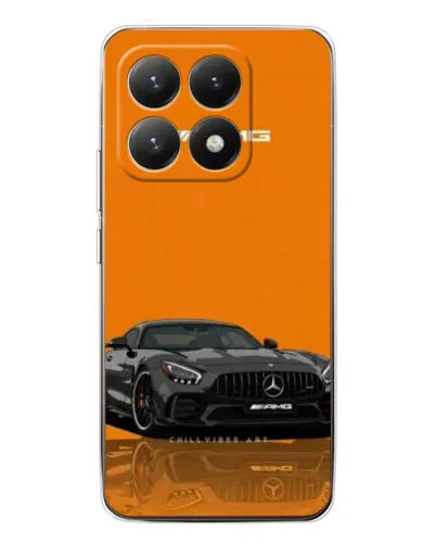 Чехол для Xiaomi 15T с картинкой «Оранжевый Mercedes AMG» Чехол для Xiaomi 15T с картинкой «Оранжевый Mercedes AMG»