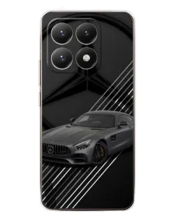 Чехол для Xiaomi 15T с картинкой «Mercedes AMG — графика»