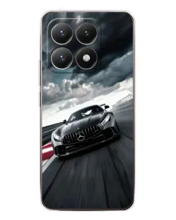 Чехол для Xiaomi 15T с картинкой «Гоночный Mercedes AMG»