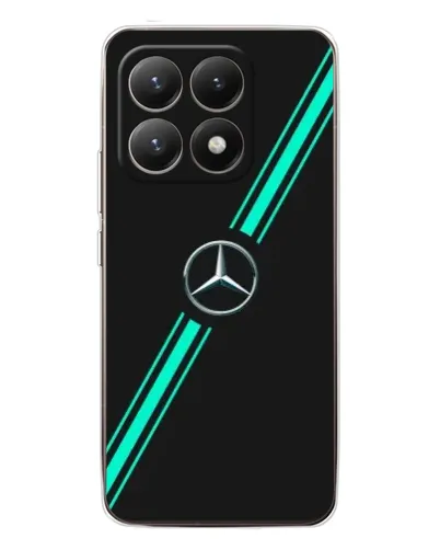 Чехол для Xiaomi 15T с картинкой «Спортивные линии Mercedes» Чехол для Xiaomi 15T с картинкой «Спортивные линии Mercedes»
