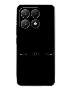 Чехол для Xiaomi 15T с картинкой «Audi — световой подпись»