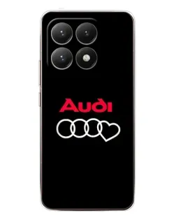 Чехол для Xiaomi 15T с картинкой «Логотип Audi Heart»