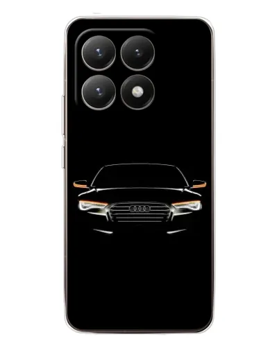 Чехол для Xiaomi 15T с картинкой «Audi — ночной контур»
