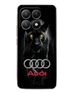 Чехол для Xiaomi 15T с картинкой «Пантера и Audi»