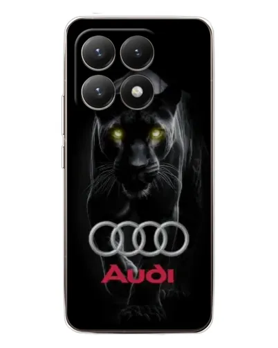 Чехол для Xiaomi 15T с картинкой «Пантера и Audi»