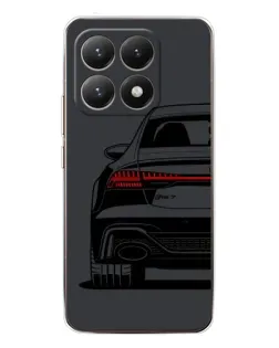 Чехол для Xiaomi 15T с картинкой «Задняя часть Audi — арт»