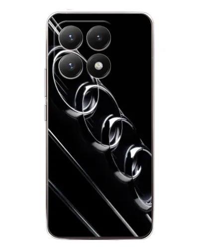 Чехол для Xiaomi 15T с картинкой «Audi — абстрактные кольца»