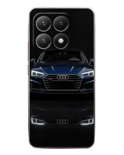 Чехол для Xiaomi 15T с картинкой «Audi — ночное отражение»