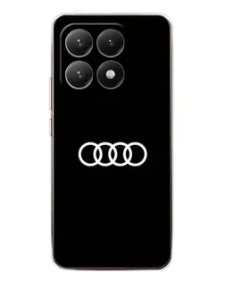 Чехол для Xiaomi 15T с картинкой «Audi White Logo»