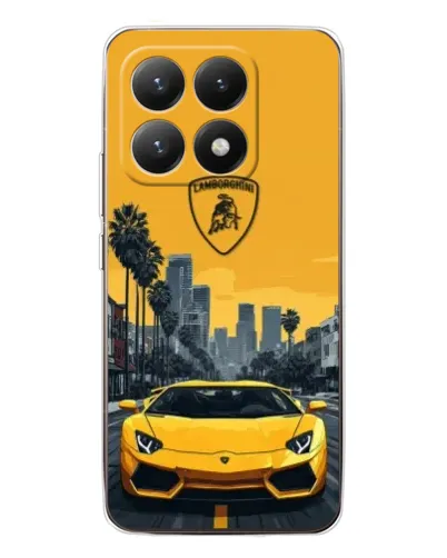 Чехол для Xiaomi 15T с картинкой «Желтый Lamborghini город» Чехол для Xiaomi 15T с картинкой «Желтый Lamborghini город»