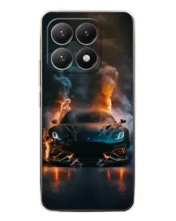 Чехол для Xiaomi 15T с картинкой «Lamborghini дымная эстетика»