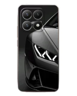 Чехол для Xiaomi 15T с картинкой «Lamborghini фары детализация»