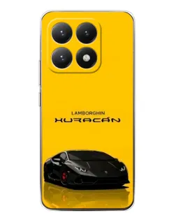 Чехол для Xiaomi 15T с картинкой «Lamborghini Huracan черный»
