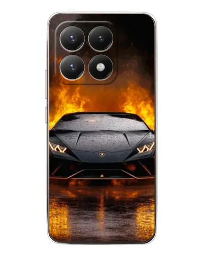 Чехол для Xiaomi 15T с картинкой «Lamborghini в огне» Чехол для Xiaomi 15T с картинкой «Lamborghini в огне»