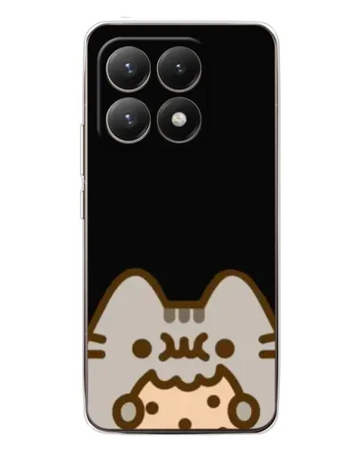 Чохол для Xiaomi 15T з картинкою «Пушин на чорному»