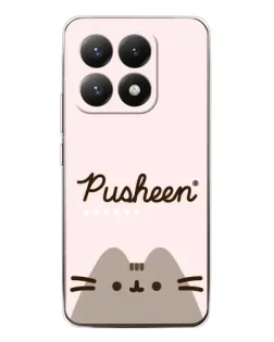 Чохол для Xiaomi 15T з картинкою «Pusheen логотип»