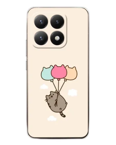 Чохол для Xiaomi 15T з картинкою «Пушин на кульках»