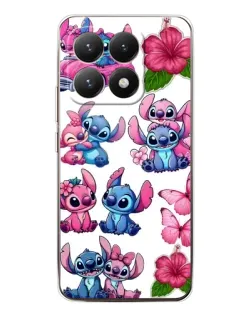Чохол для Xiaomi 15T з картинкою «Стікери Stitch та Angel»