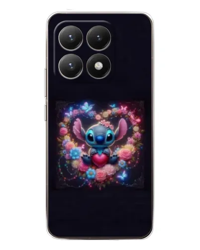 Чохол для Xiaomi 15T з картинкою «Stitch у квітах» Чохол для Xiaomi 15T з картинкою «Stitch у квітах»