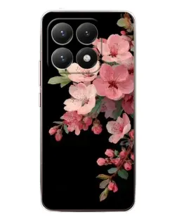 Чехол для Xiaomi 15T с картинкой «Розовая ветка сакуры»