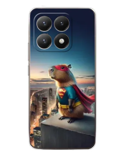 Чохол для Xiaomi 15T з картинкою «Капі-мен супергерой»