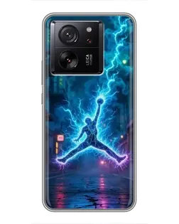 Чохол для Xiaomi 16 з картинкою «Jordan Gold Jumpman»