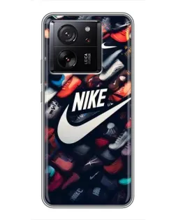 Чехол для Xiaomi 16 с картинкой «Коллекция кроссовок Nike»