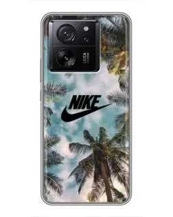 Чохол для Xiaomi 16 з картинкою «Тропічний принт Nike»