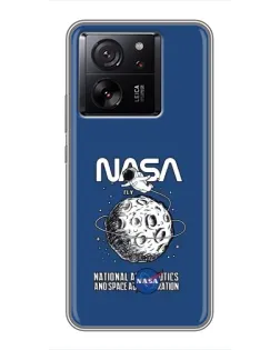 Чехол для Xiaomi 16 с картинкой «NASA — лунная миссия»