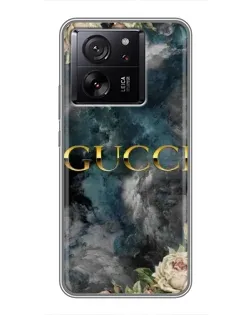Чехол для Xiaomi 16 с картинкой «Абстрактные цветы Gucci»