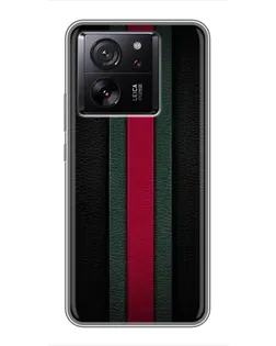 Чехол для Xiaomi 16 с картинкой «Gucci — неоновая линия»