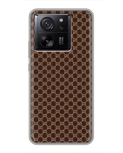 Чехол для Xiaomi 16 с картинкой «Gucci — шоколадная сетка»